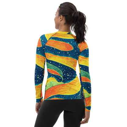 Women's Rash Guard - Celestial Harmony