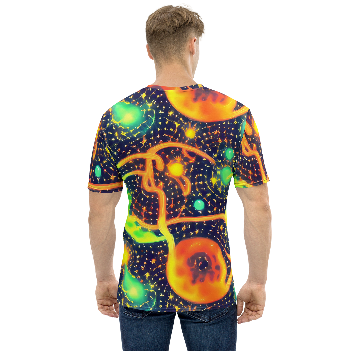 Men's Crew Neck T-Shirt - Coorte's Cosmos