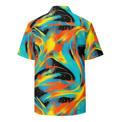 Button Shirt - Solar Swoosh