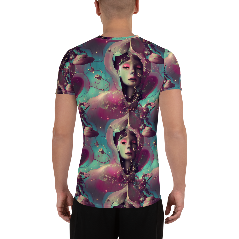 Men's Athletic T-Shirt - Nouveau Galaxy