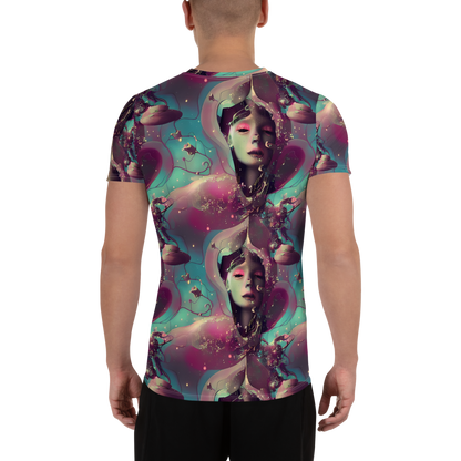 Men's Athletic T-Shirt - Nouveau Galaxy