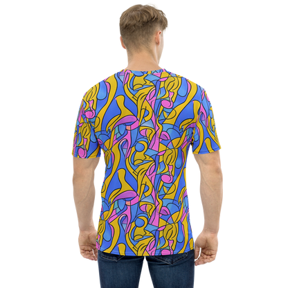 Men's Crew Neck T-Shirt - Cosmic Curves