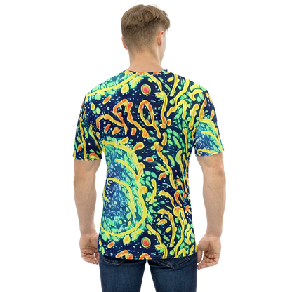 Men's Crew Neck T-Shirt - Vortex Glow