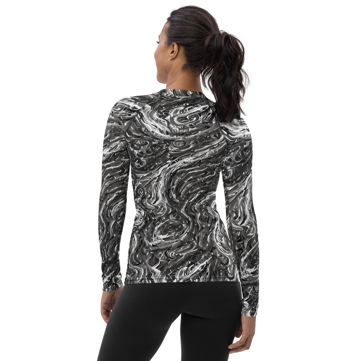 Women's Rash Guard - Nebulous Night