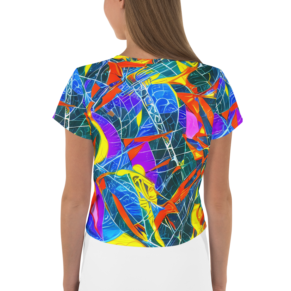 Women's Crop Tee - Arkhipov Waves