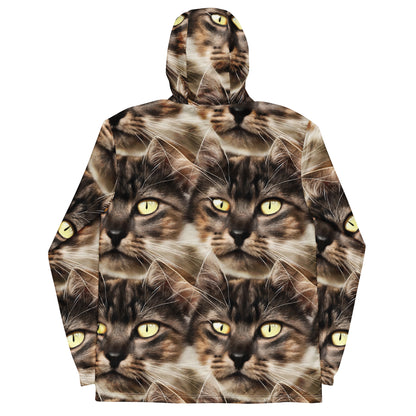 Men's Windbreaker - Feline Reverie