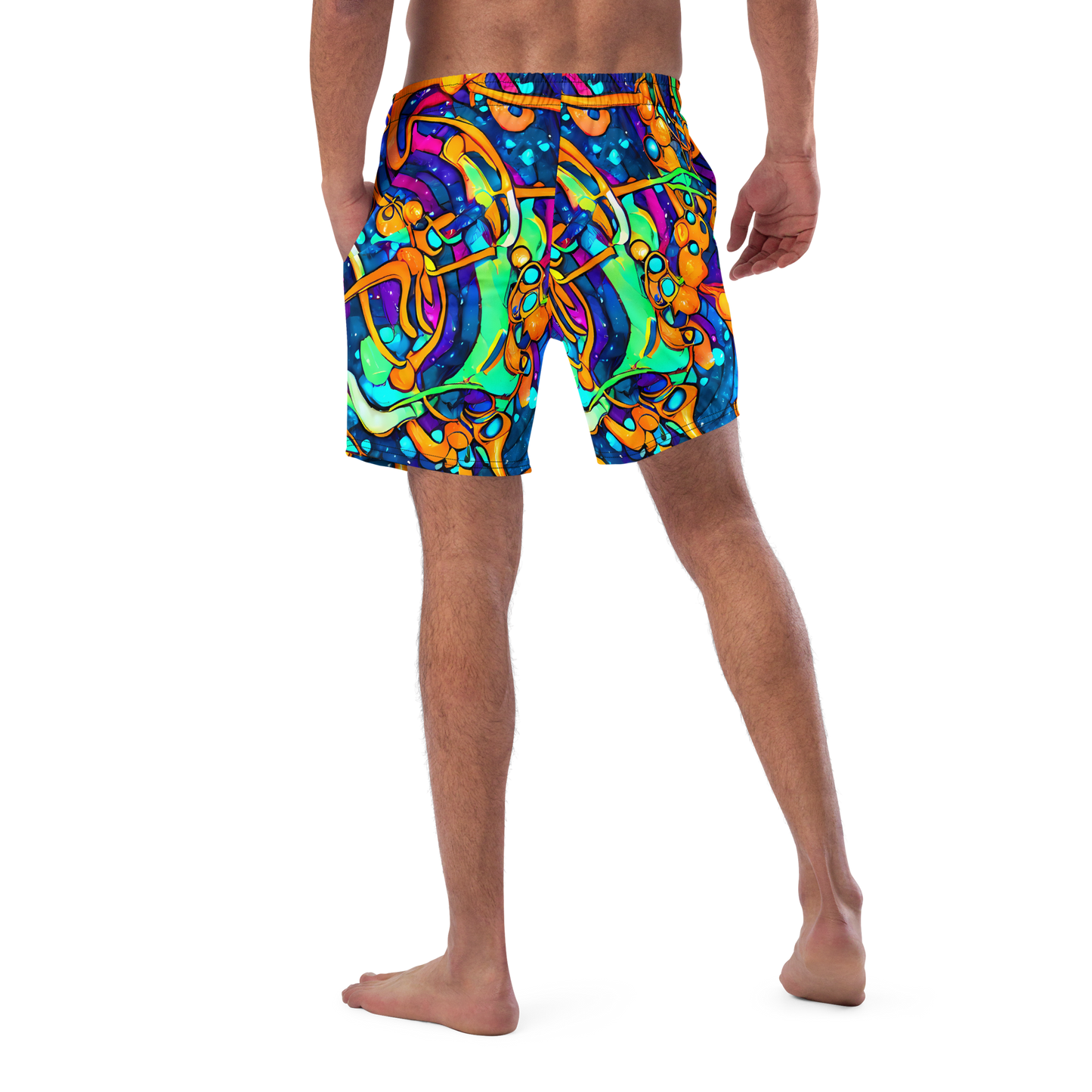 Swim Trunks - Iridescent Nebula