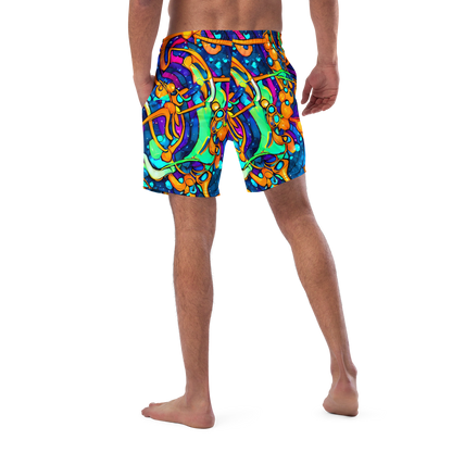 Swim Trunks - Iridescent Nebula