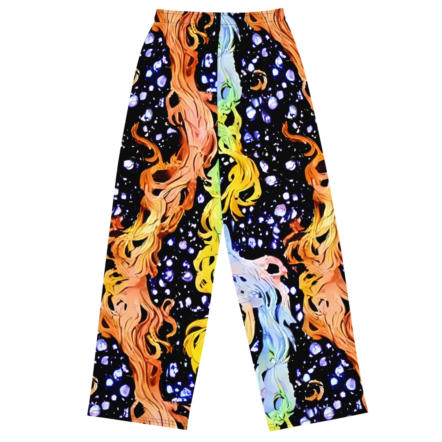 Wide-Leg Pants - Celestial Serenade