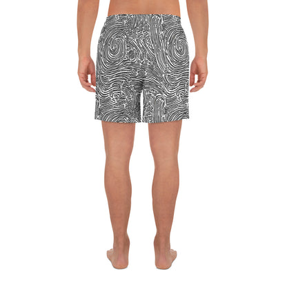 Men's Athletic Shorts - Whirlpool Echoes