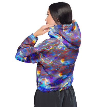 Women's Cropped Windbreaker - Orion Ripple