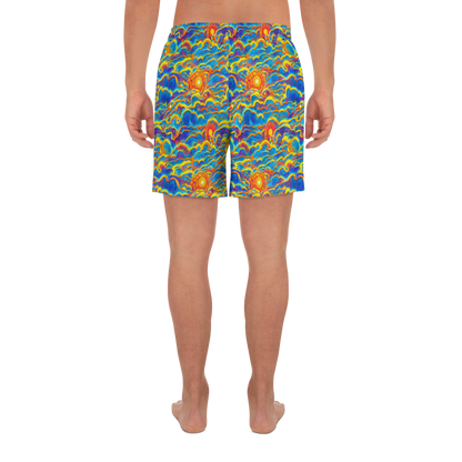 Men's Athletic Shorts - Chroma Ripple