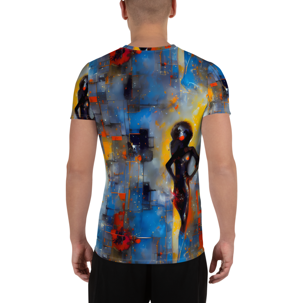 Men's Athletic T-Shirt - Neoblock Fusion