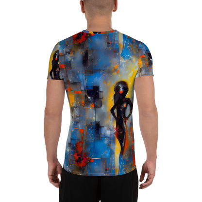 Men's Athletic T-Shirt - Neoblock Fusion