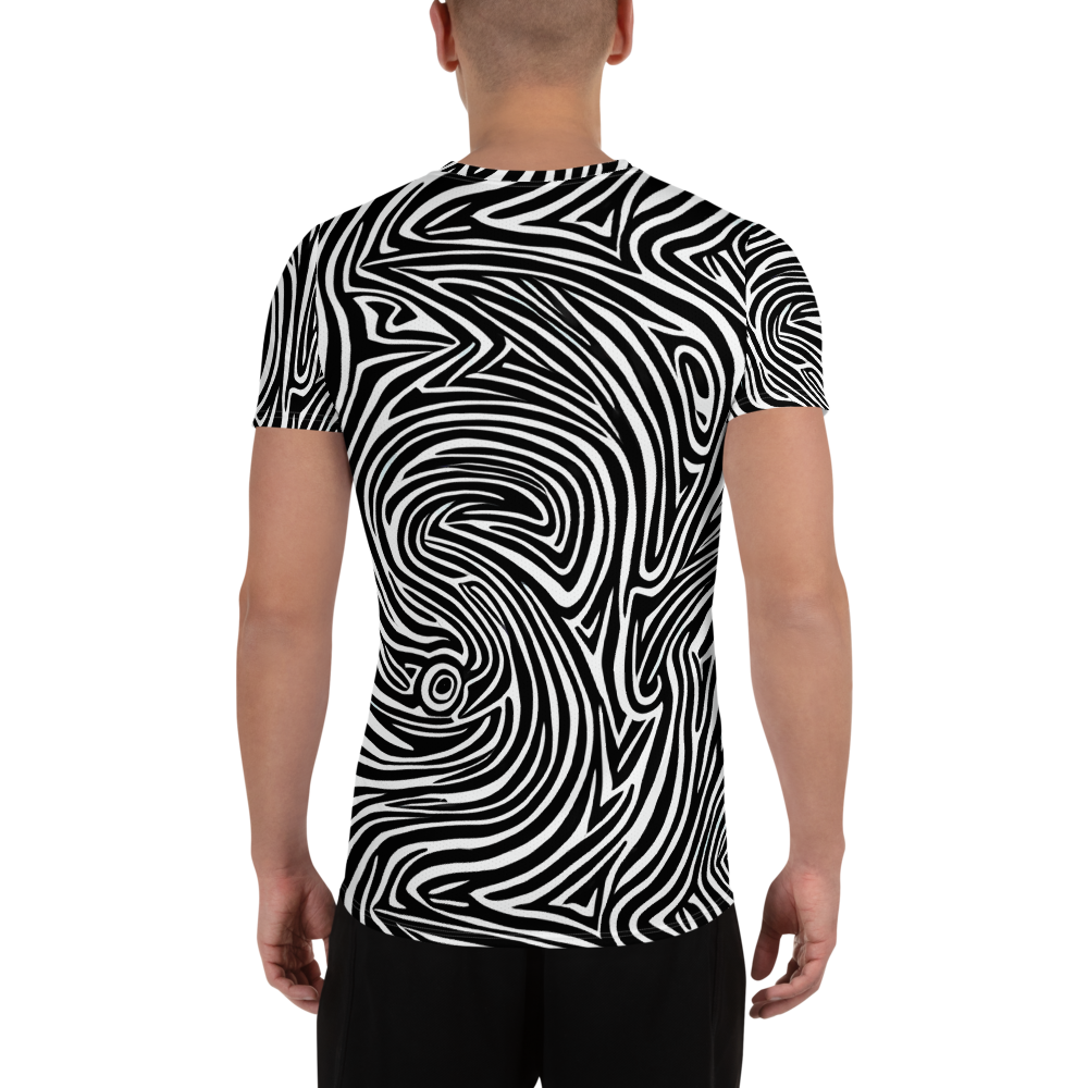 Men's Athletic T-Shirt - Vortex Veins