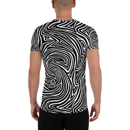 Men's Athletic T-Shirt - Vortex Veins