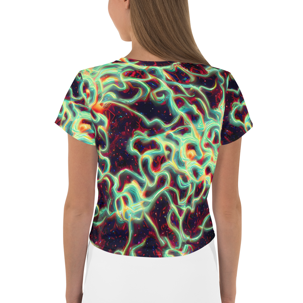 Women's Crop Tee - Chimeric Currents