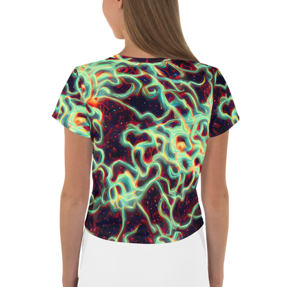 Women's Crop Tee - Chimeric Currents