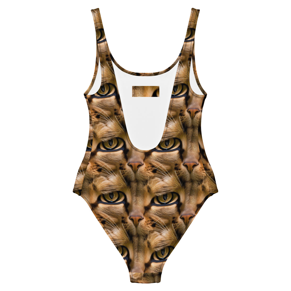 One-Piece Swimsuit - Feline Whisper