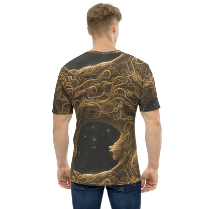 Men's Crew Neck T-Shirt - Gilded Reverie