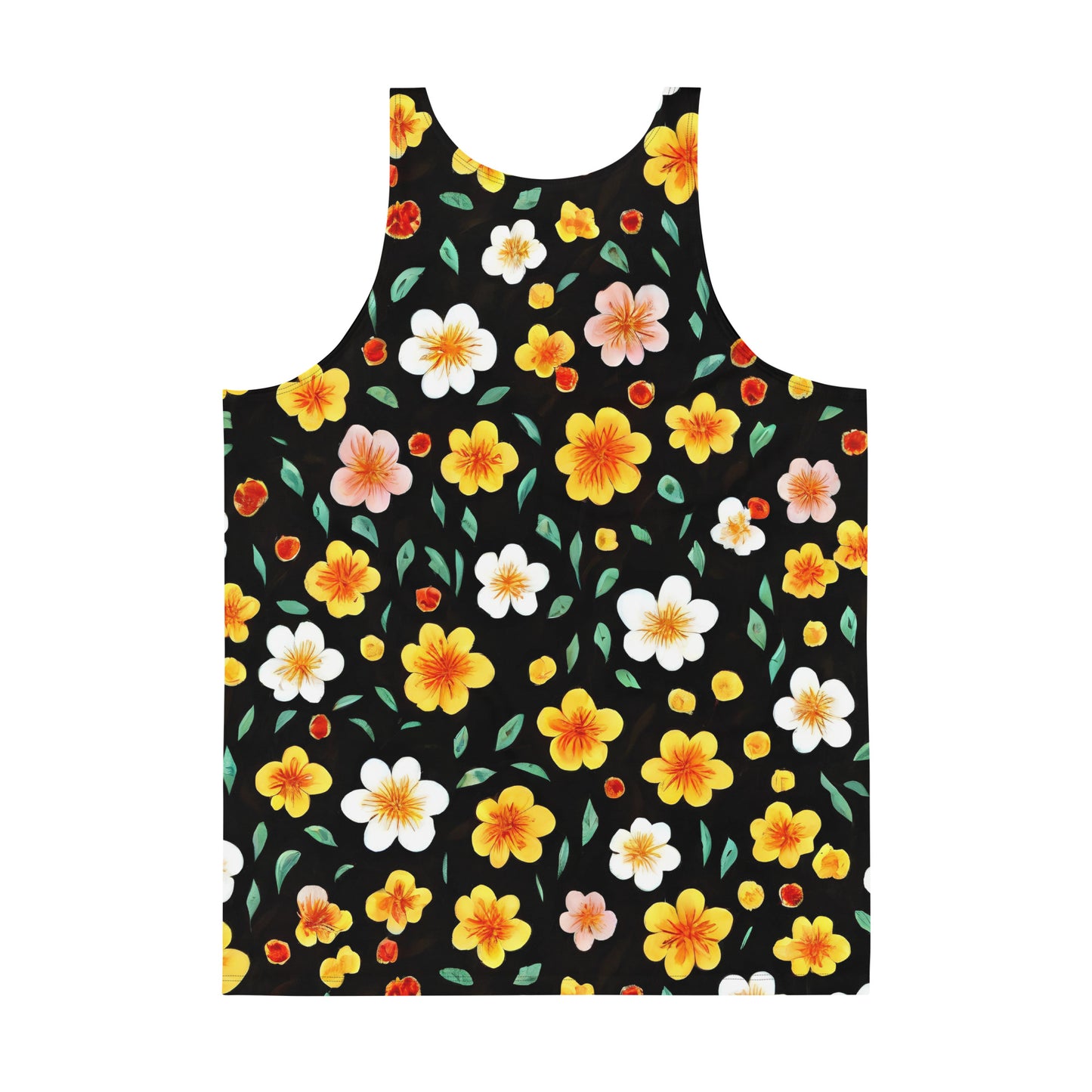 Men's Tank Top - Sunlit Blossoms