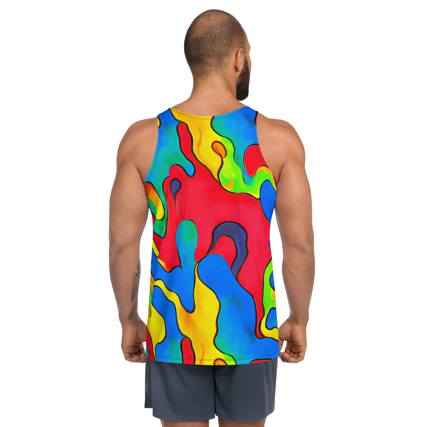 Men's Tank Top - Splash of Joy