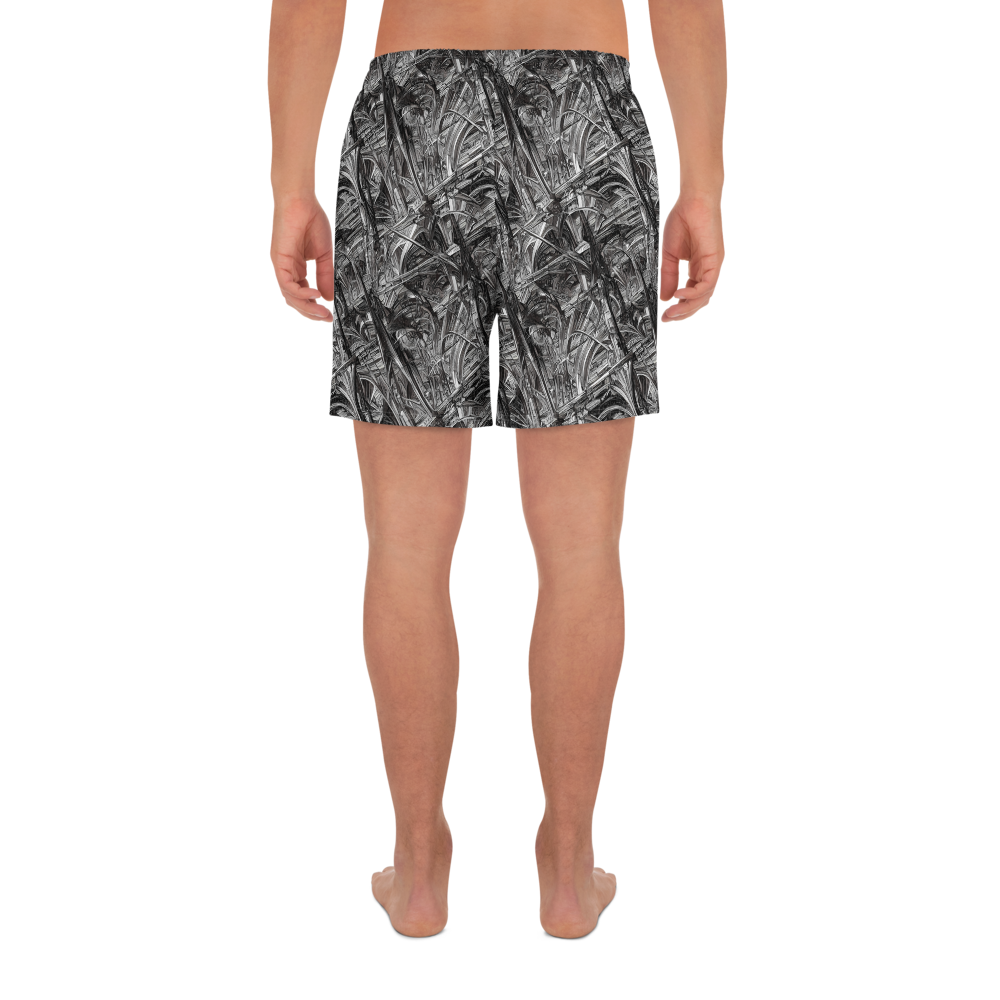 Men's Athletic Shorts - Gothic Whirlwind