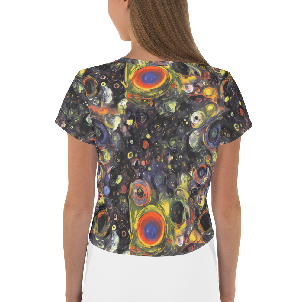 Women's Crop Tee - Stellar Spin