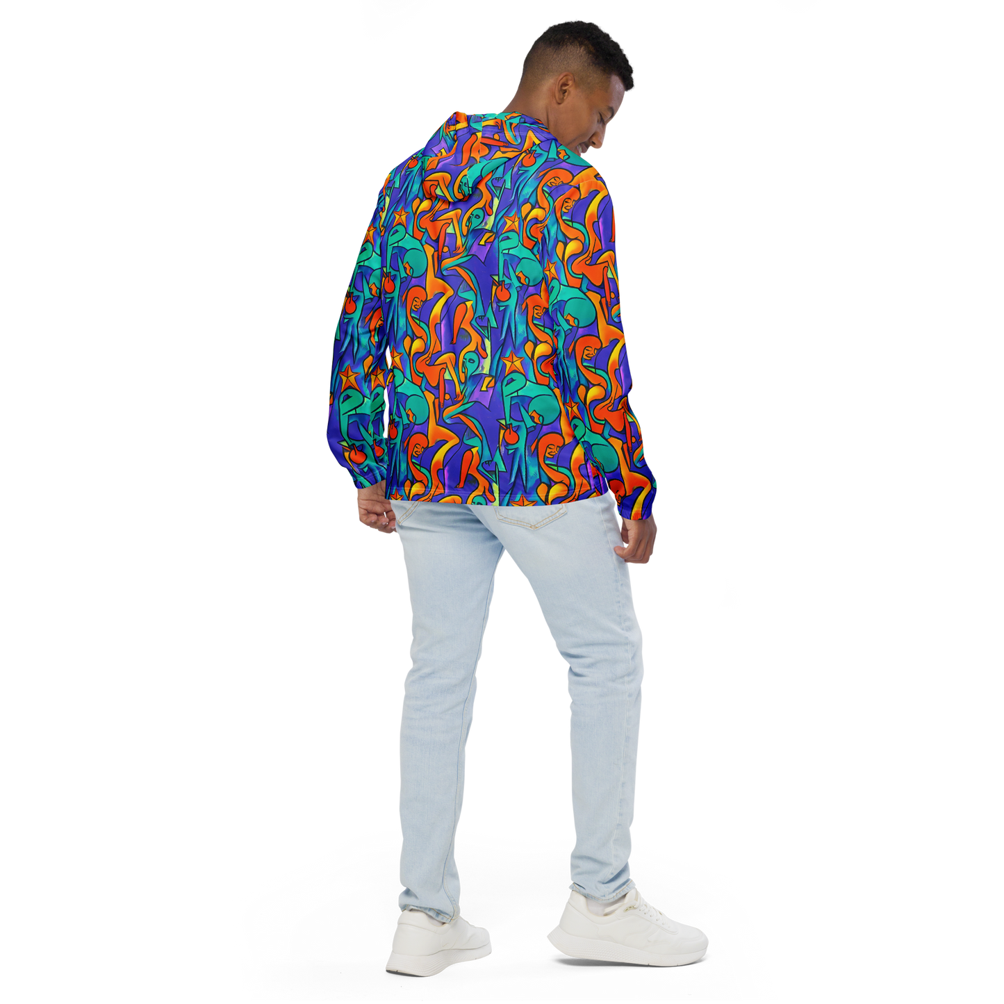 Men's Windbreaker - Surreal Movements