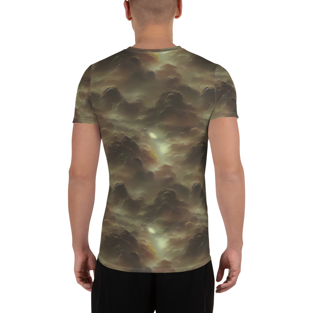 Men's Athletic T-Shirt - Celestial Dreamscape
