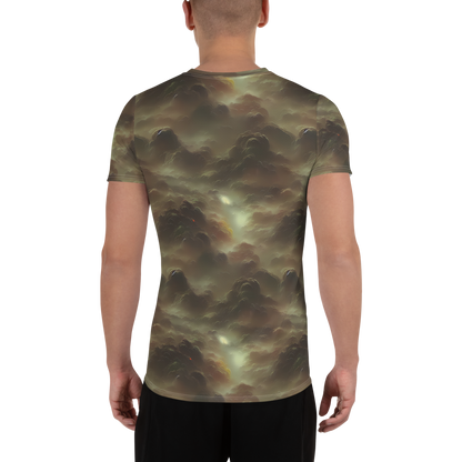 Men's Athletic T-Shirt - Celestial Dreamscape