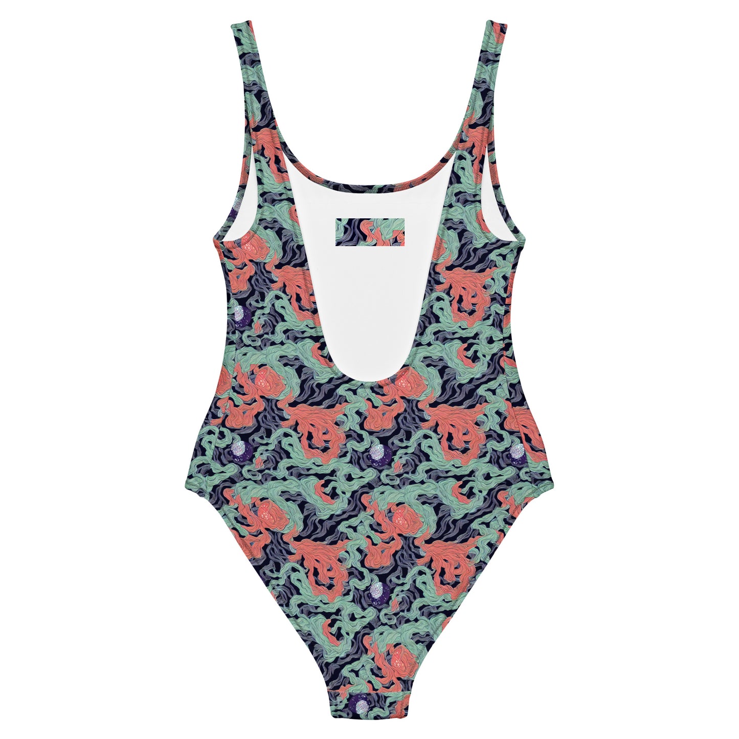 One-Piece Swimsuit - Cosmic Coral