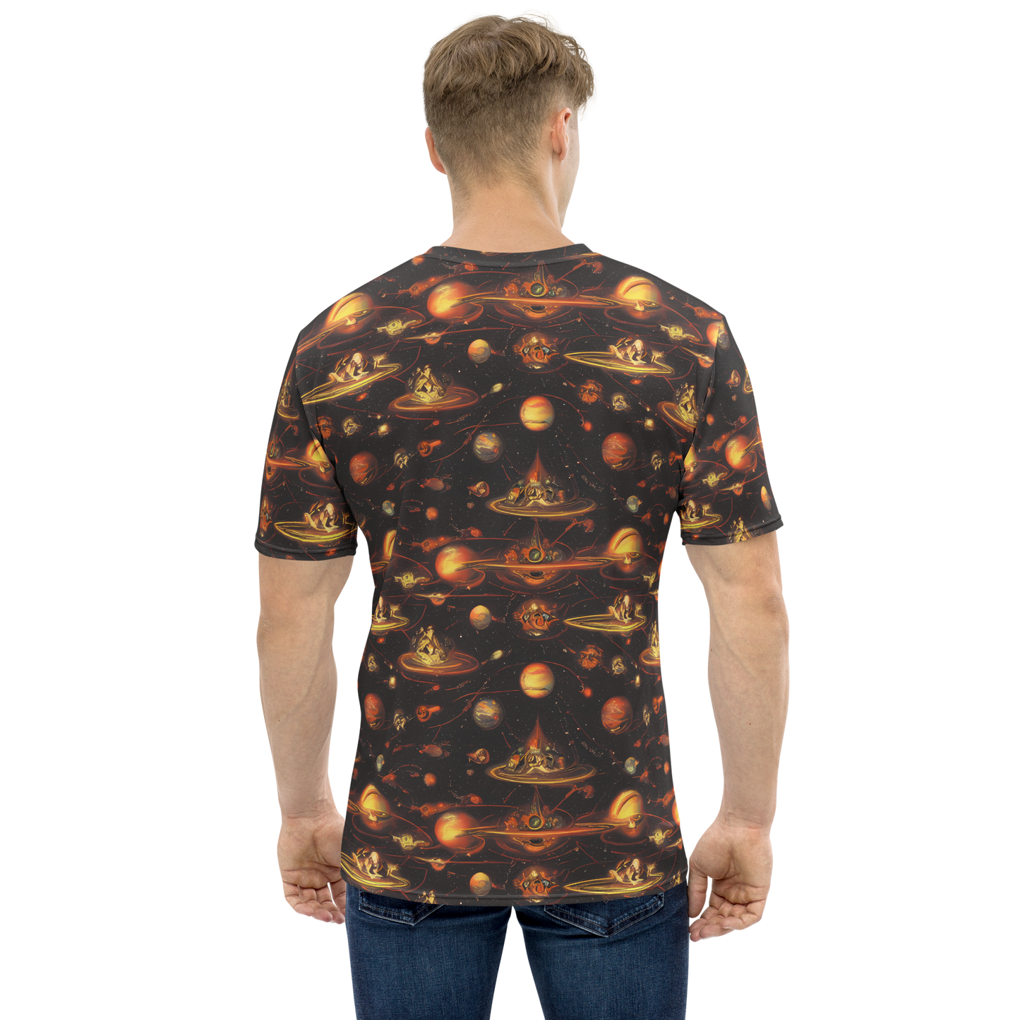 Men's Crew Neck T-Shirt - Murillo Vortex