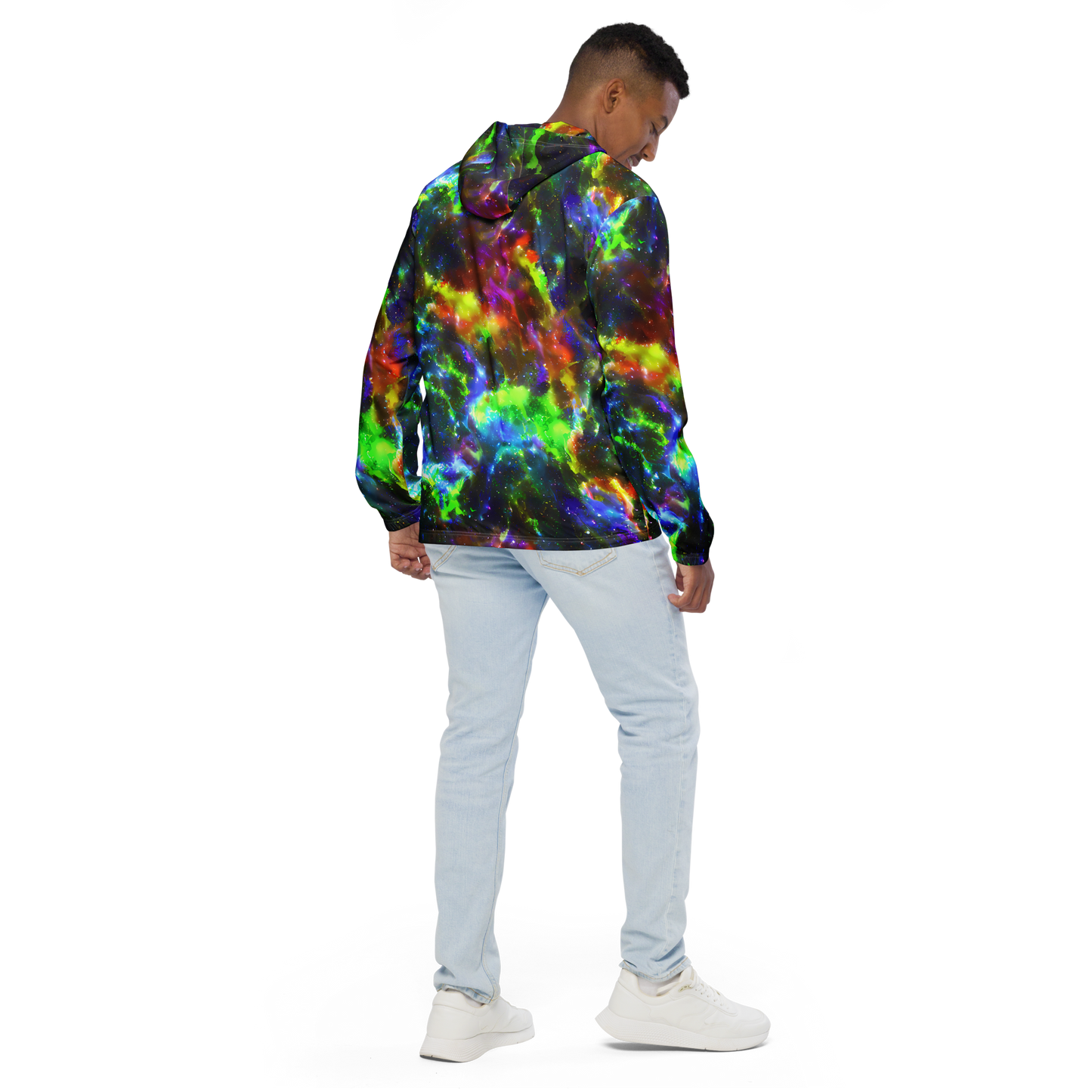 Men's Windbreaker - Neer Nebula