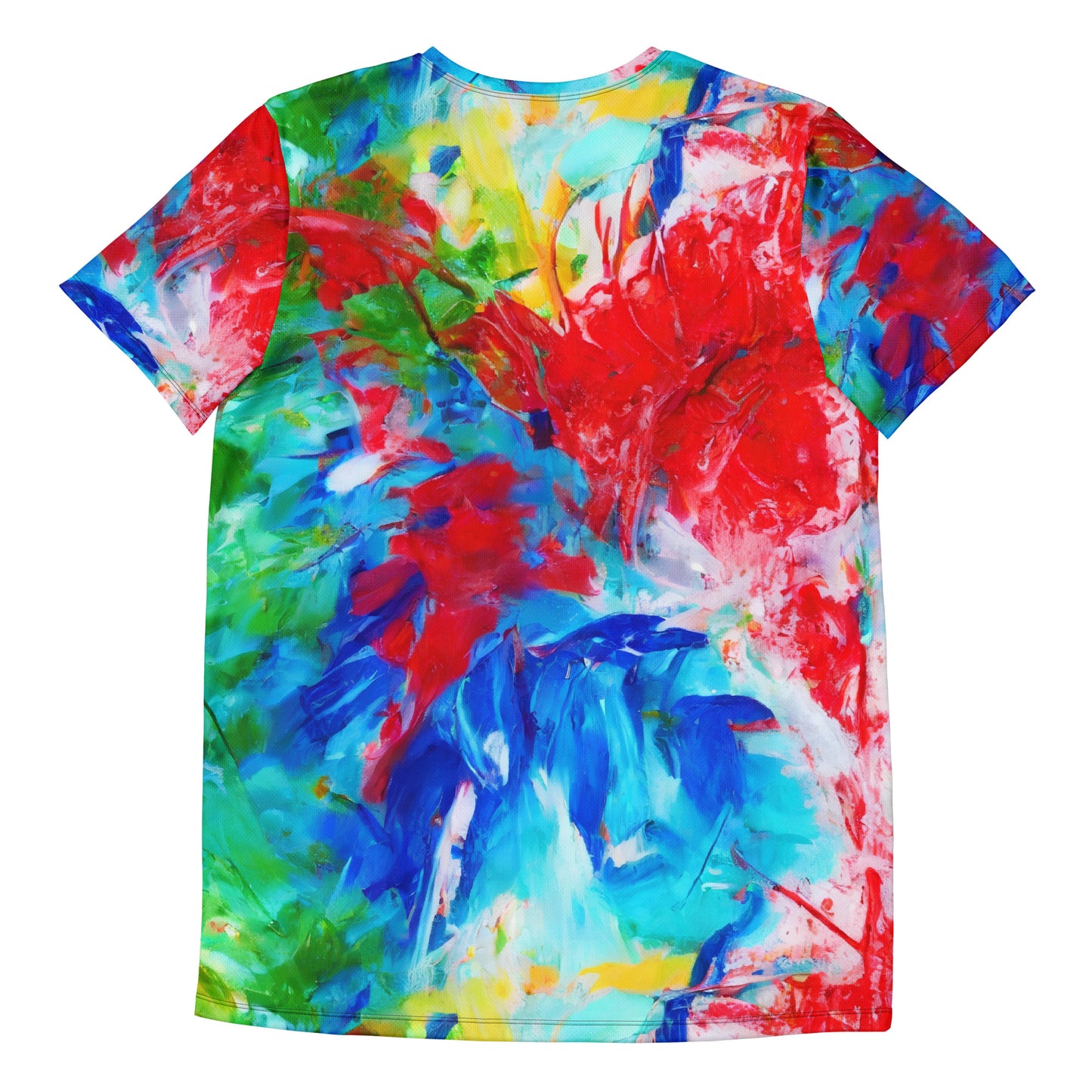 Men's Athletic T-Shirt - Eclectic Breeze