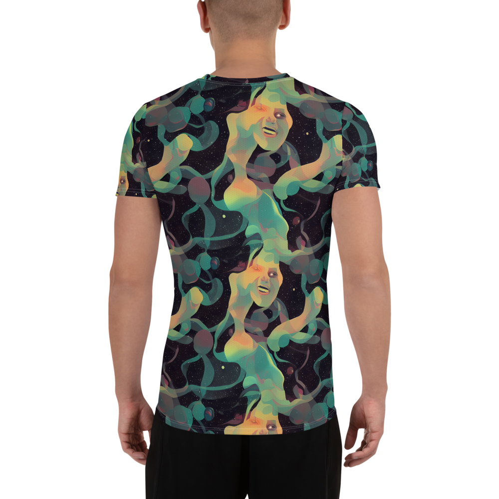 Men's Athletic T-Shirt - Astral Rhythms