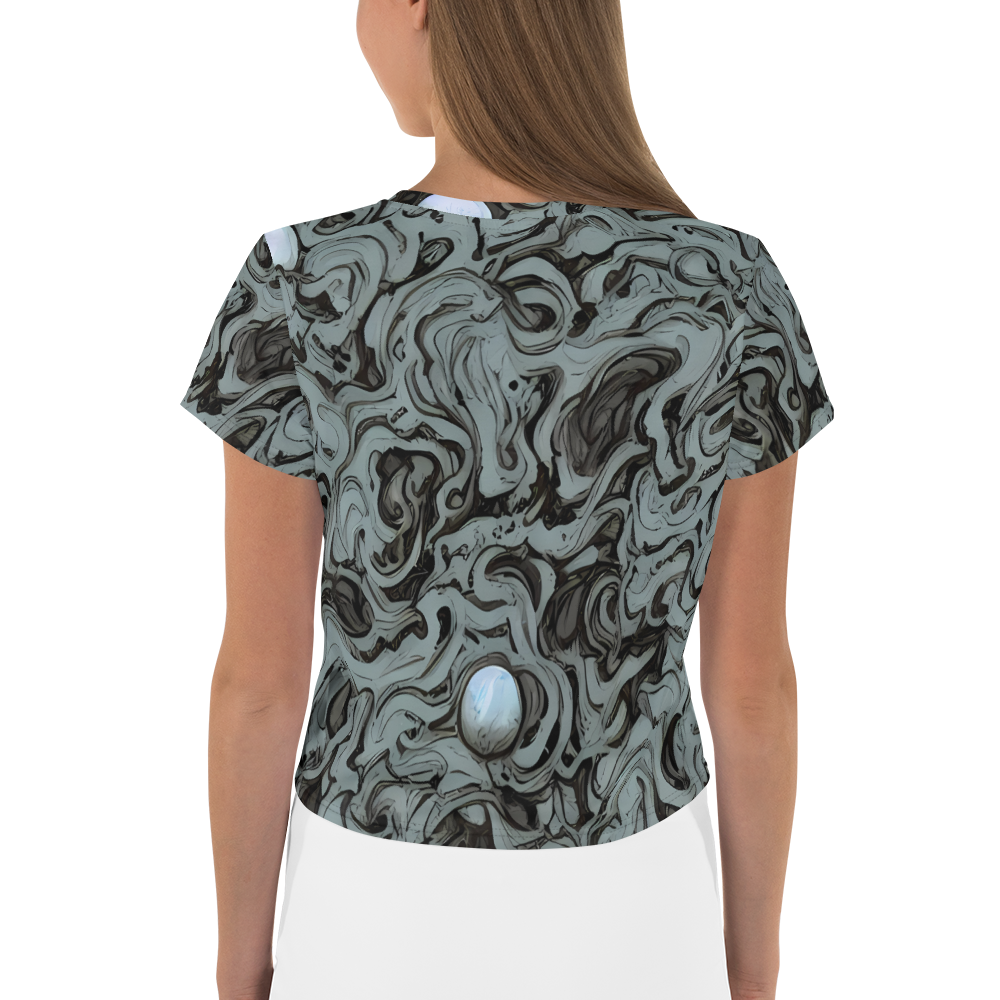 Women's Crop Tee - Caruso Swirl