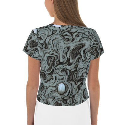 Women's Crop Tee - Caruso Swirl