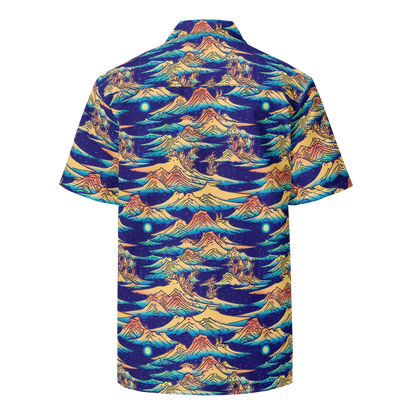 Button Shirt - Mystical Mountain Mirage