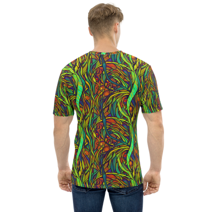 Men's Crew Neck T-Shirt - Cosmic Garden