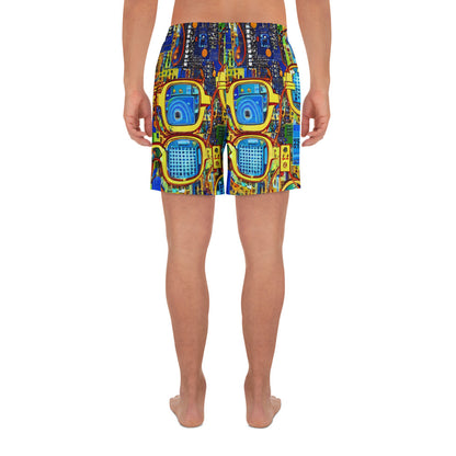 Men's Athletic Shorts - Circuitous Vision