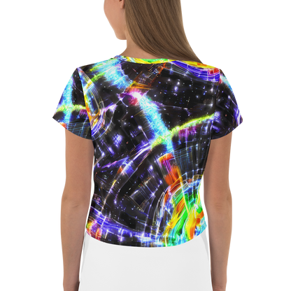 Women's Crop Tee - Hirschl's Vortex