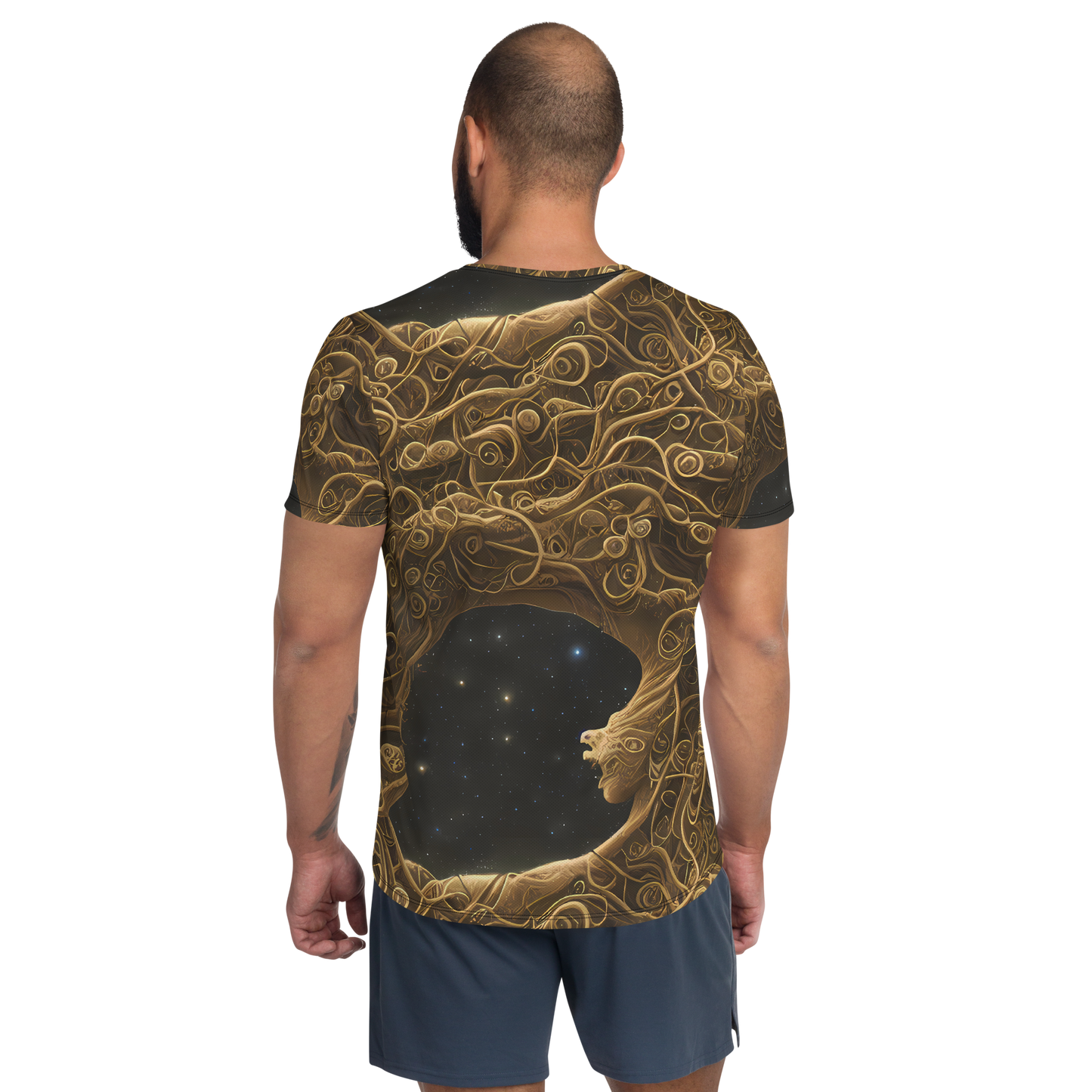 Men's Athletic T-Shirt - Gilded Reverie