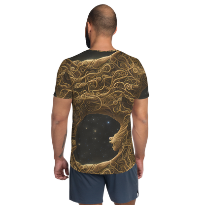 Men's Athletic T-Shirt - Gilded Reverie