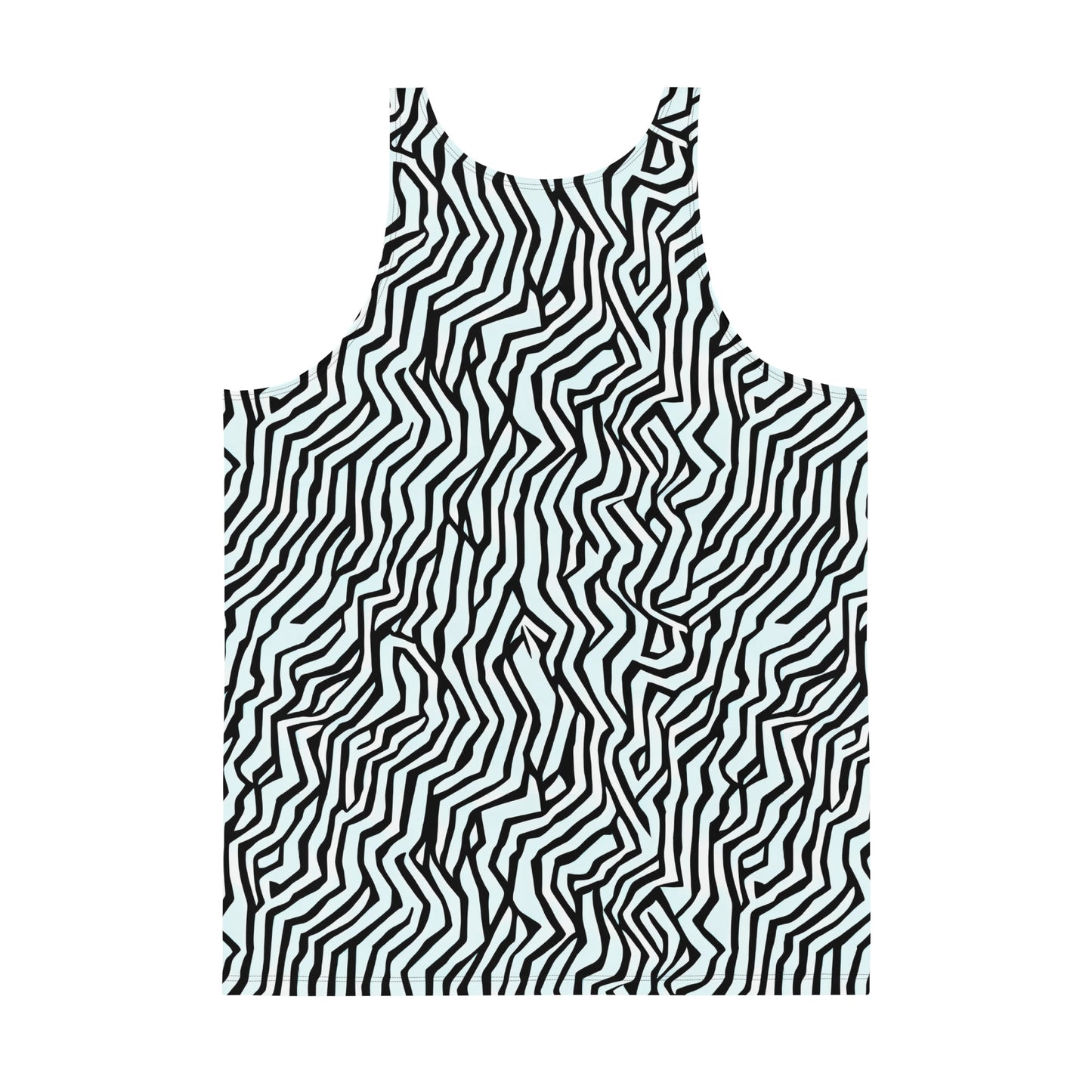 Men's Tank Top - Echoing Stripes