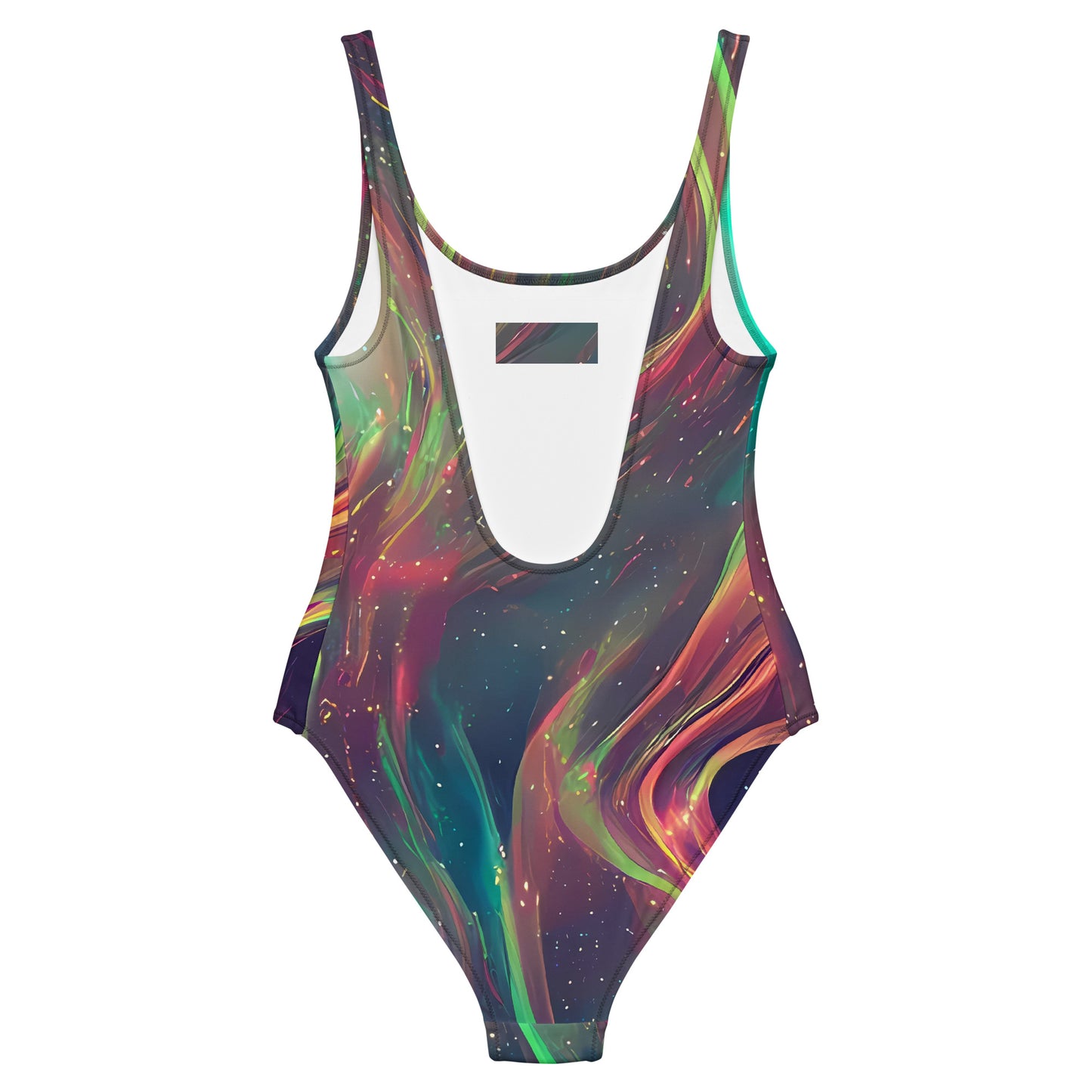 One-Piece Swimsuit - Temple Wave