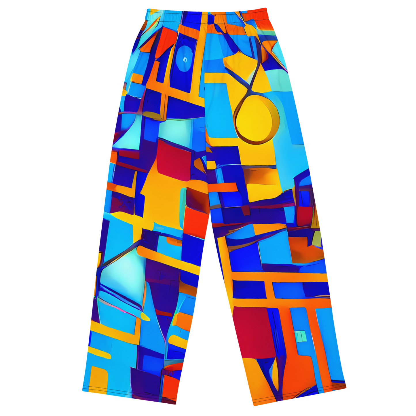 Wide-Leg Pants - Radiant Labyrinth