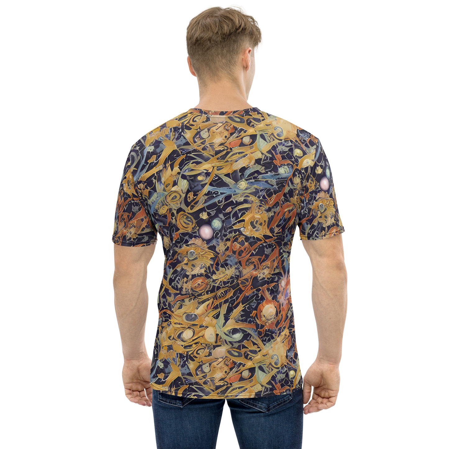 Men's Crew Neck T-Shirt - Quantum Symmetry