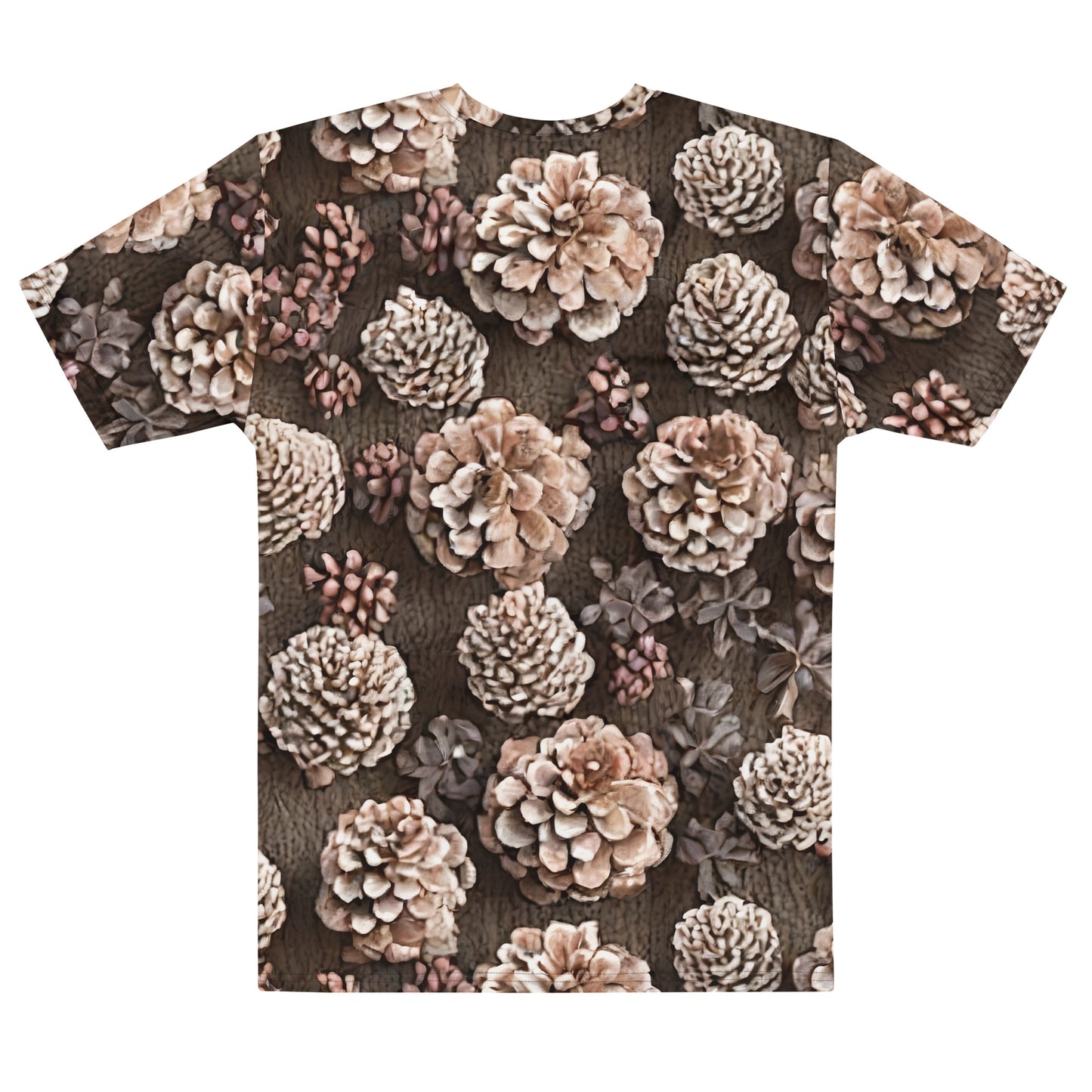 Men's Crew Neck T-Shirt - Pine Cone Reverie