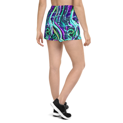 Women’s Athletic Shorts - Quesnel's Vortex